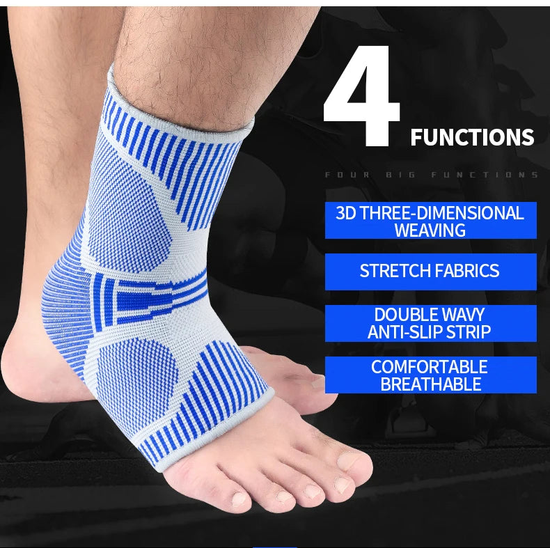 1 PCS Protective Football Ankle Support Basketball Ankle Brace Compression Nylon Strap Belt Protector