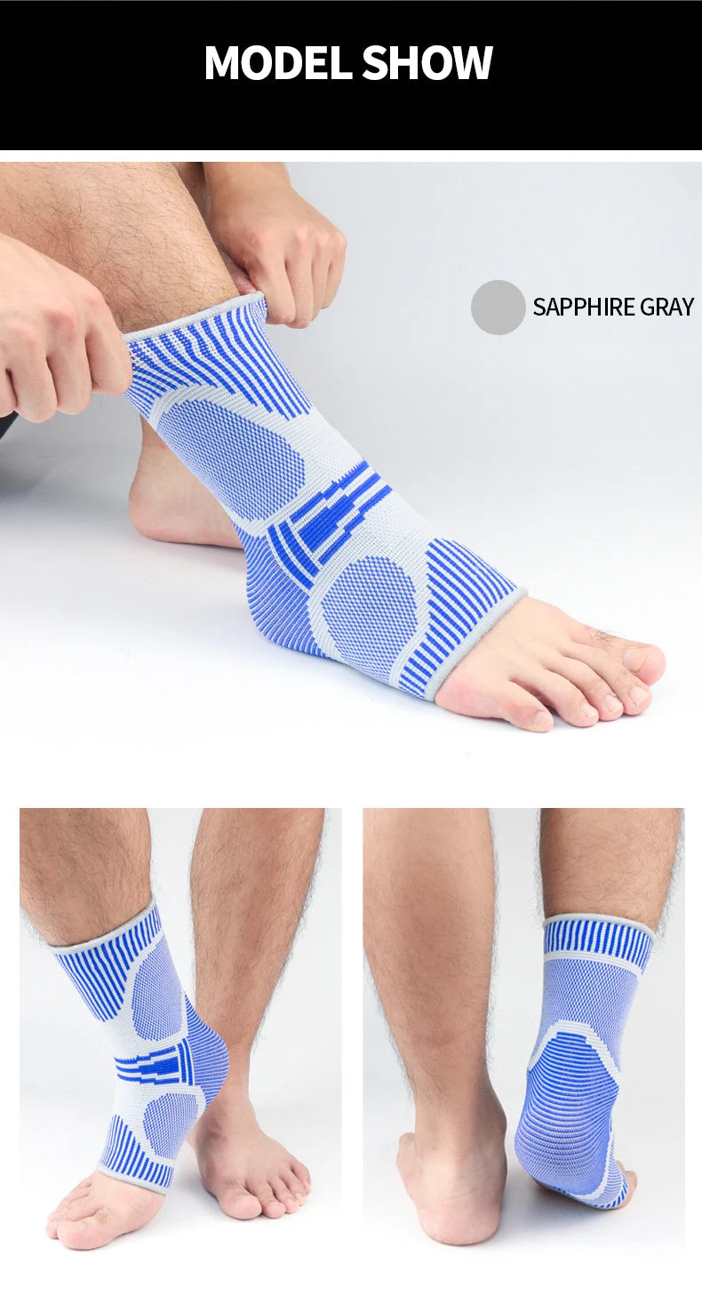1 PCS Protective Football Ankle Support Basketball Ankle Brace Compression Nylon Strap Belt Protector
