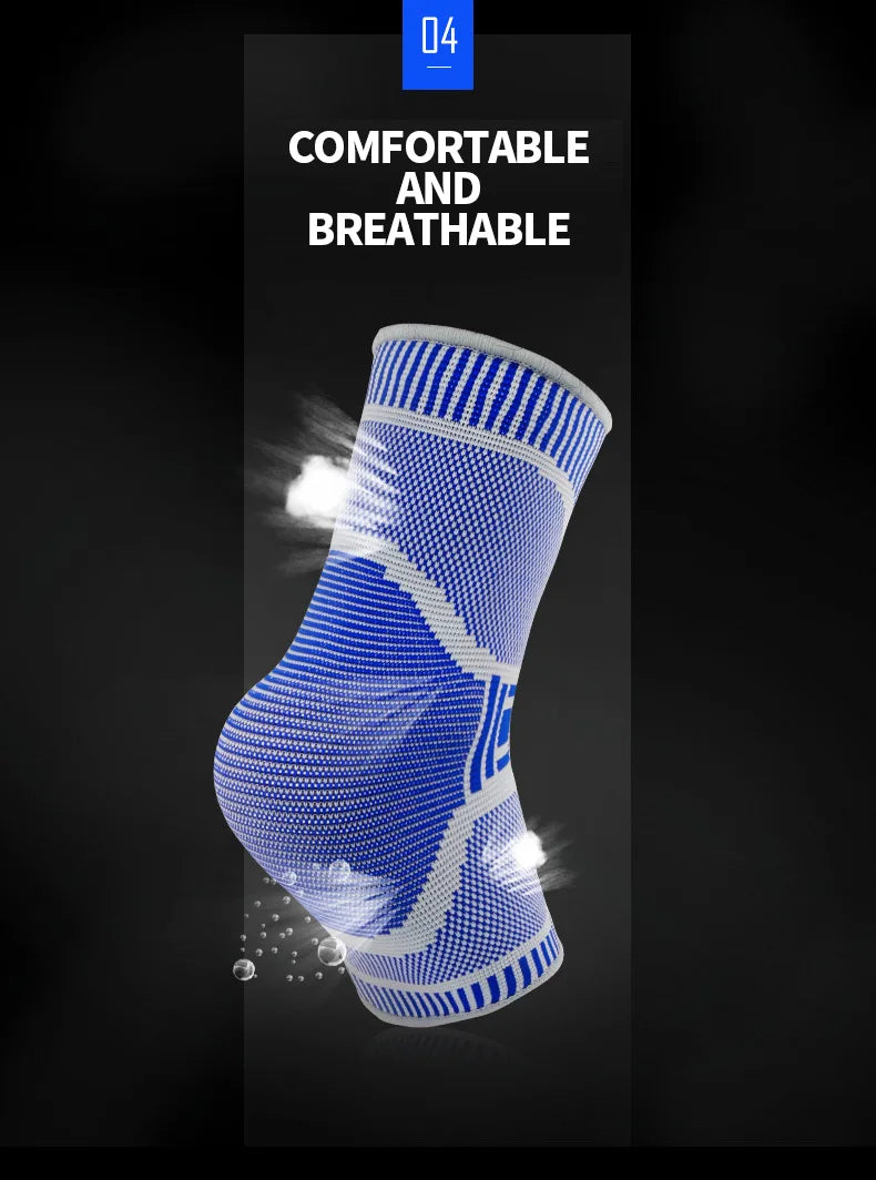 1 PCS Protective Football Ankle Support Basketball Ankle Brace Compression Nylon Strap Belt Protector