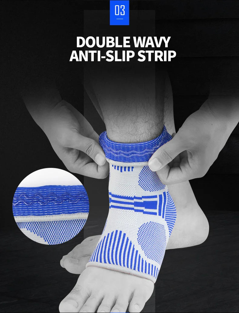 1 PCS Protective Football Ankle Support Basketball Ankle Brace Compression Nylon Strap Belt Protector