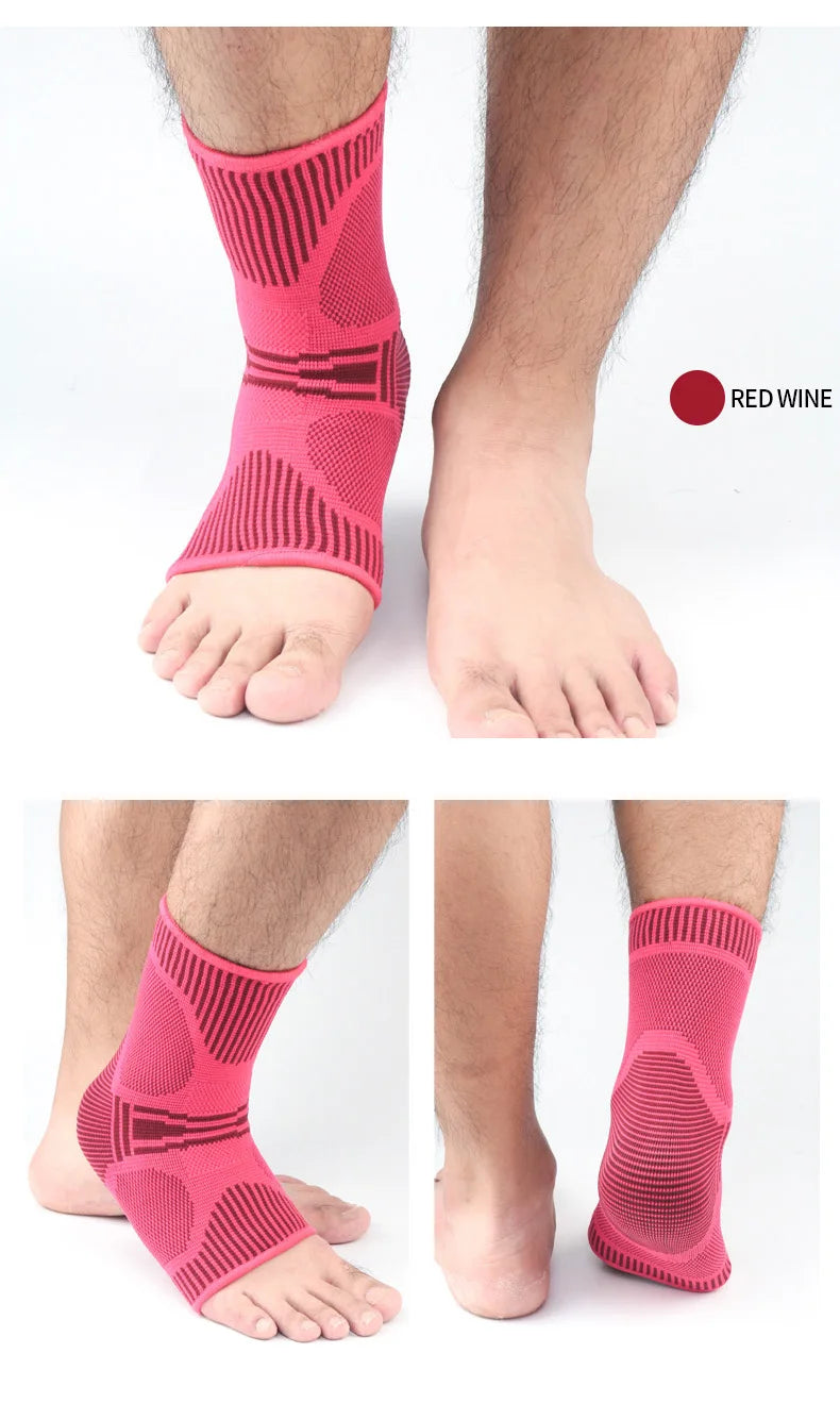 1 PCS Protective Football Ankle Support Basketball Ankle Brace Compression Nylon Strap Belt Protector