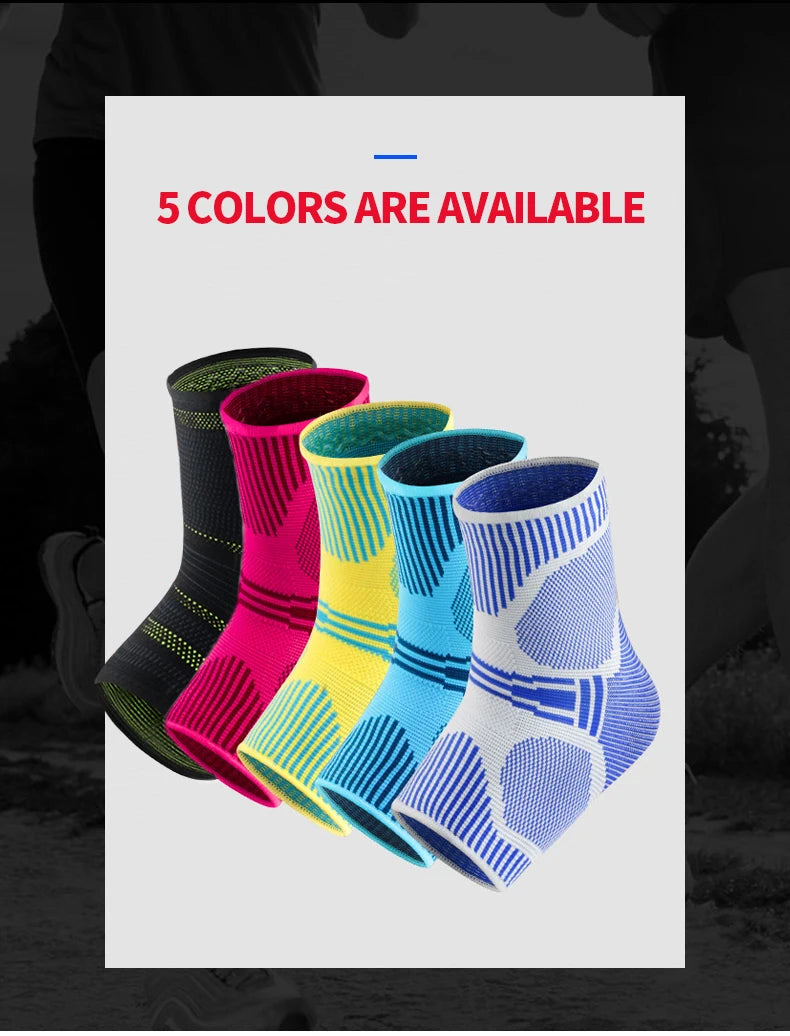 1 PCS Protective Football Ankle Support Basketball Ankle Brace Compression Nylon Strap Belt Protector