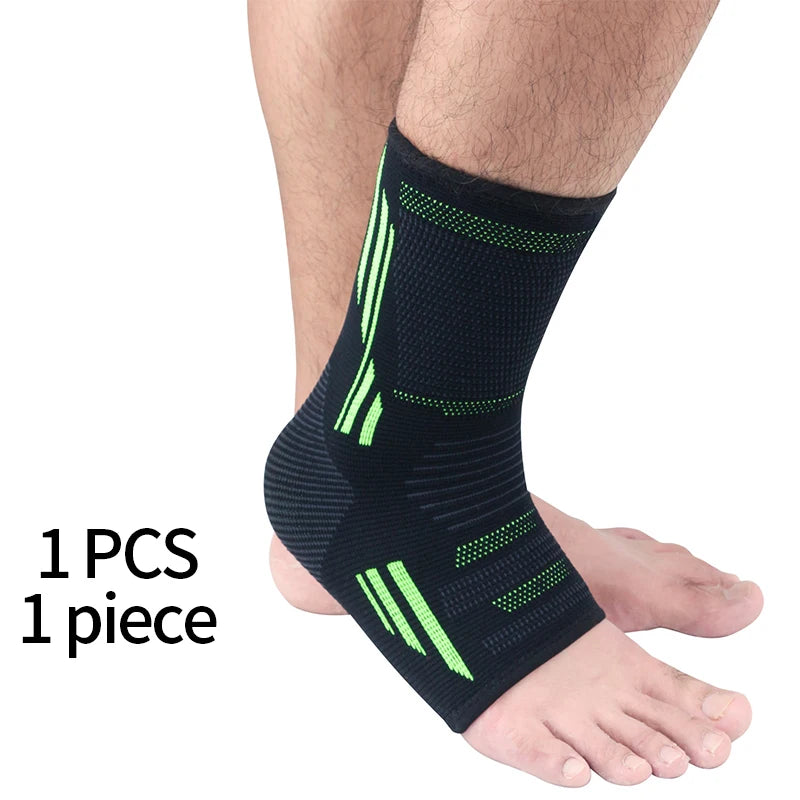 1 PCS Protective Football Ankle Support Basketball Ankle Brace Compression Nylon Strap Belt Protector