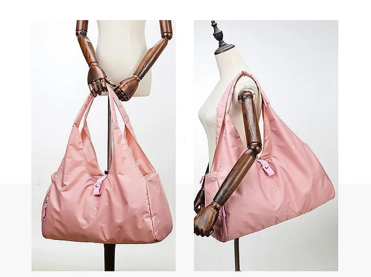 Yoga Mat Bag Dry Wet Separation Sports Shoulder Handbags Women Gym Fitness Training Sac De Sport Swimming Travel Duffle Bags