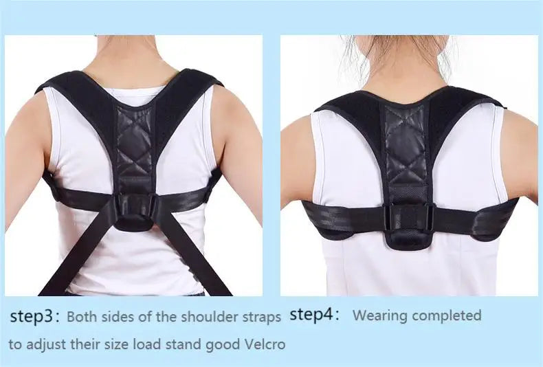 1pc Posture Corrector for Hunchback, Back Support Brace To Improve Sitting Posture, Breathable Unisex Body Shaping Belt