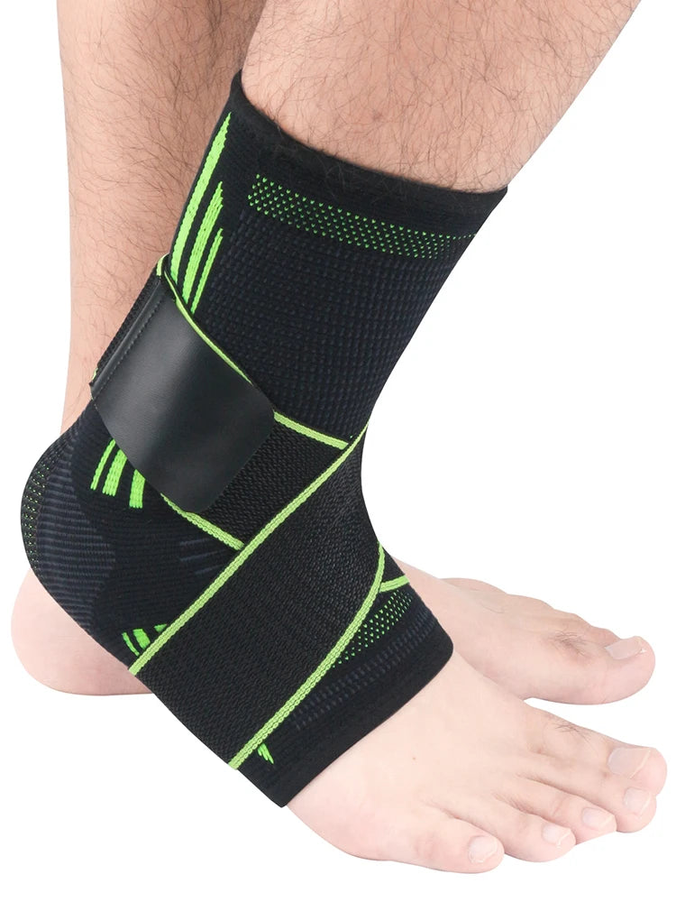 1 PCS Protective Football Ankle Support Basketball Ankle Brace Compression Nylon Strap Belt Protector