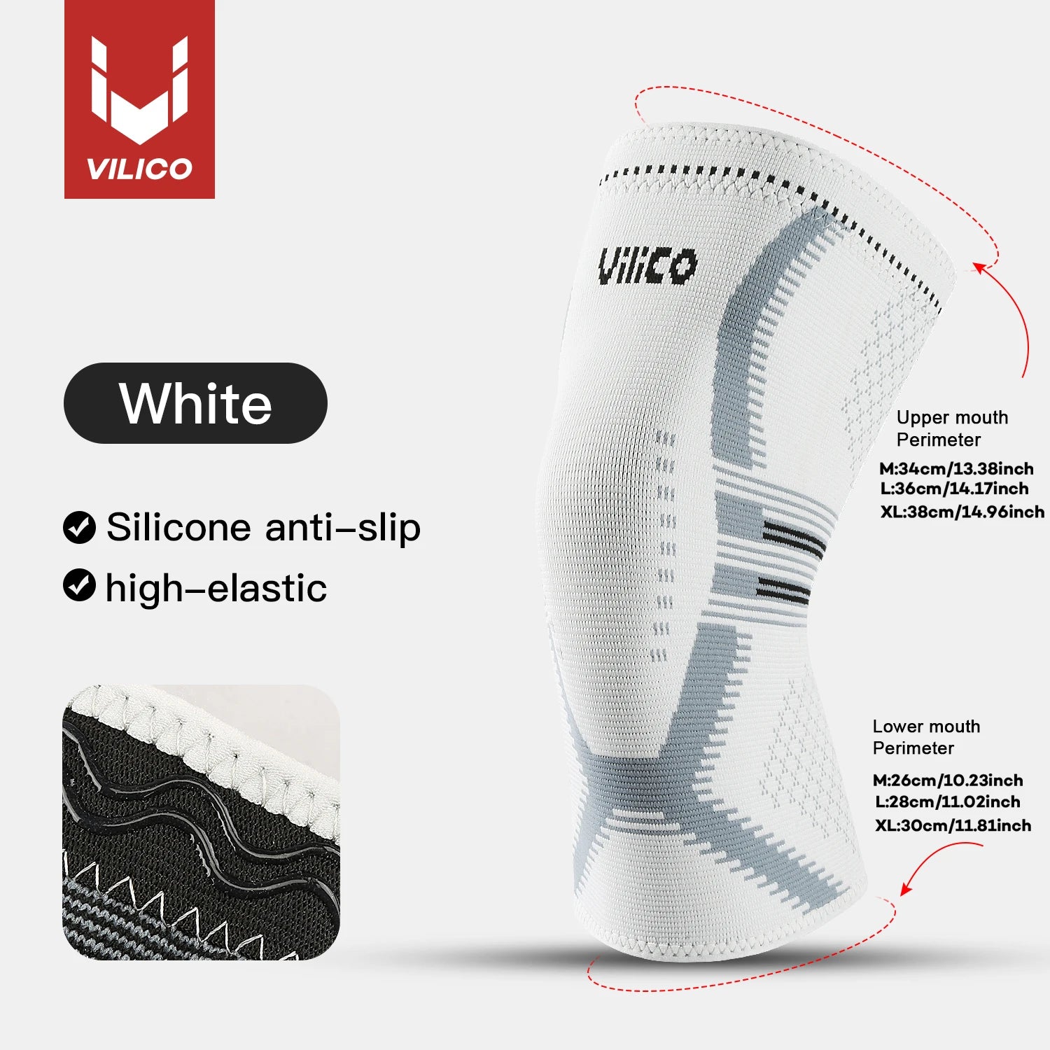1 Pcs Compression Knee Support Sleeve Elastic Knee Pads Brace Springs Gym Sports Protector Basketball Hiking leg guards