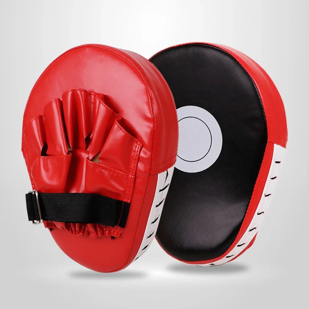 2/1PCS Kick Boxing Gloves Pad Punch Target Bag PU Muay Thai Free Fight Sanda Training Adults Kids Boxing Training Gloves