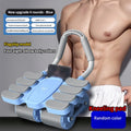 Four-Wheel Abdominal Workout Roller 6/8 Elbow Support Anti-Slip Core Strengthening Trainer Automatic Rebound Effective