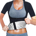 Vensslim Women Slimming Sauna Vest Sweat Body Shaper Zipper Compression Fat Burner Corset Waist Trainer Push Up Tops Shapewear