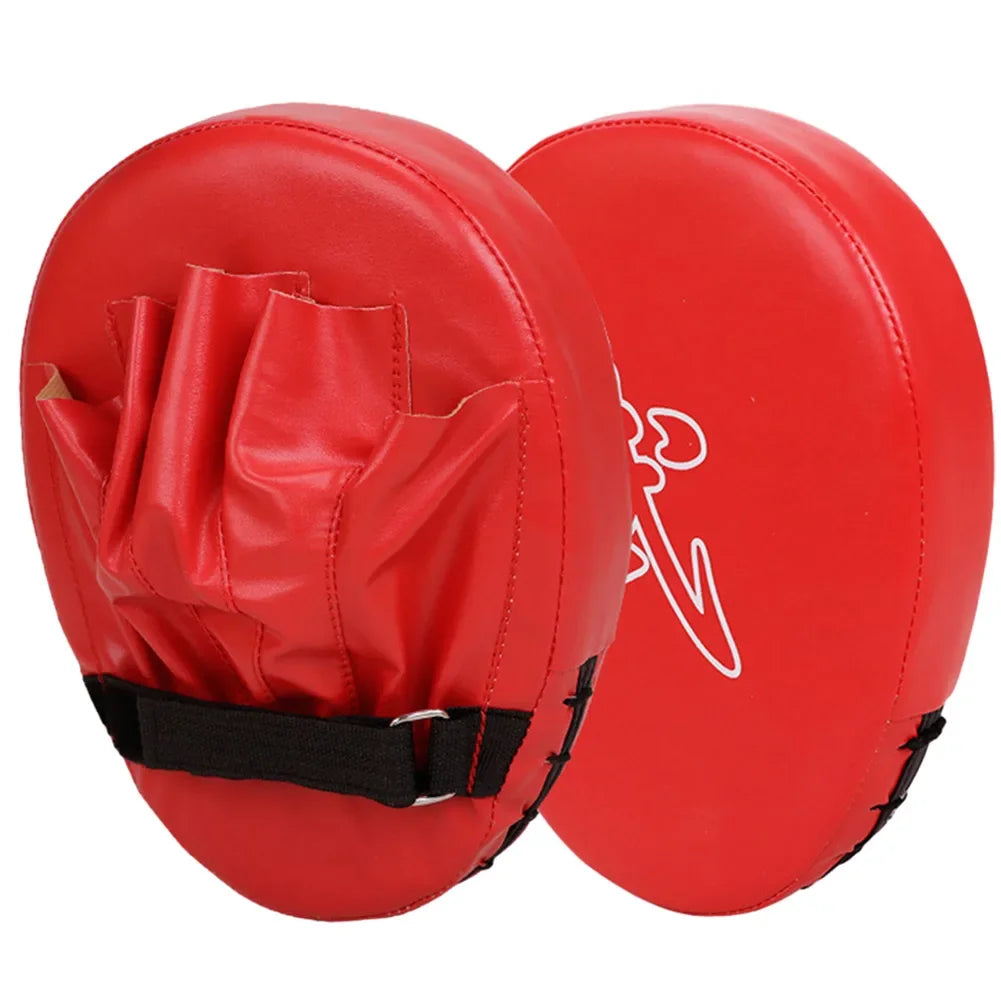 2/1PCS Kick Boxing Gloves Pad Punch Target Bag PU Muay Thai Free Fight Sanda Training Adults Kids Boxing Training Gloves
