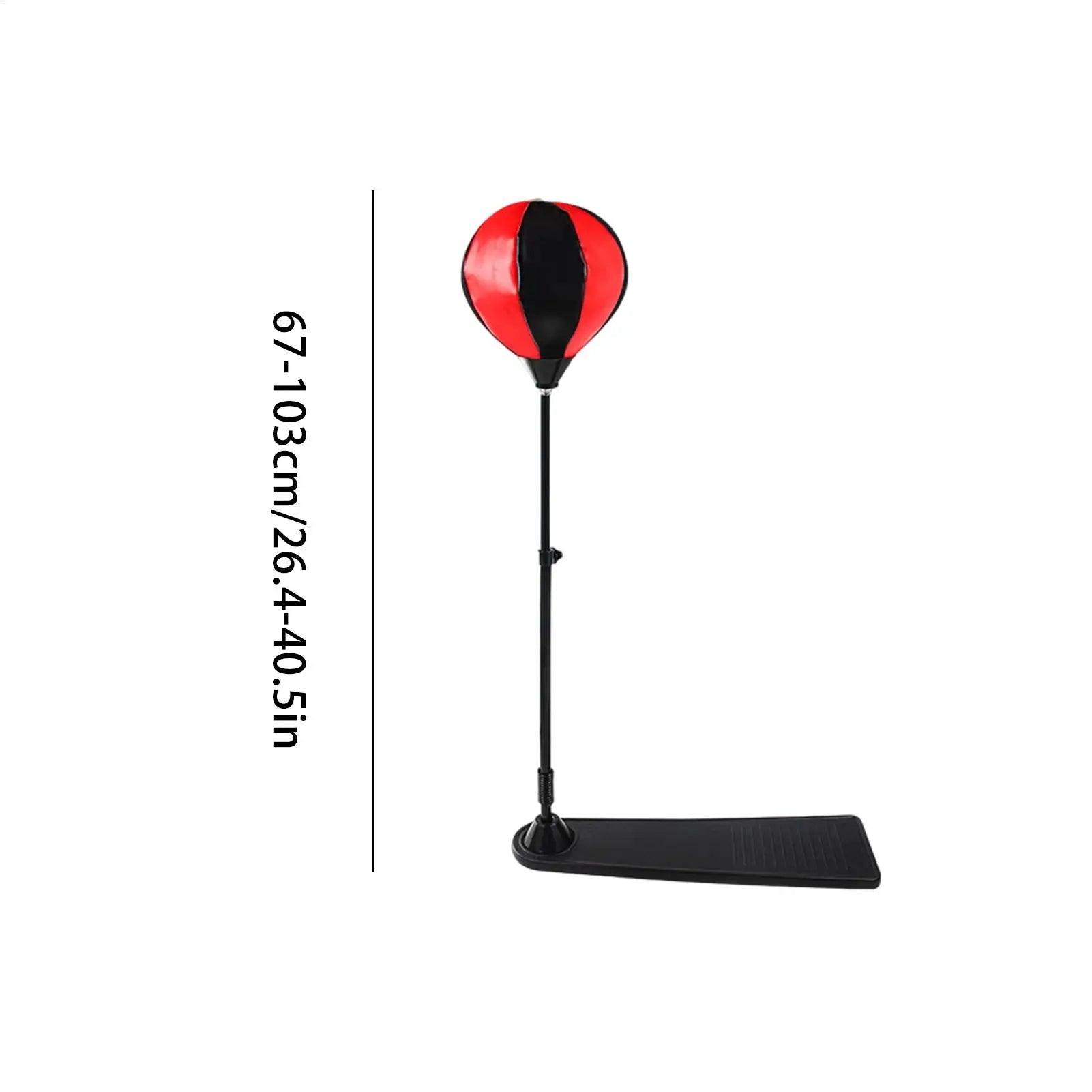 Punching Equipment with Gloves Kids Punching Bag Standing Boxing Ball Set for Home Gym Indoor Stress Relief Fitness Exercise