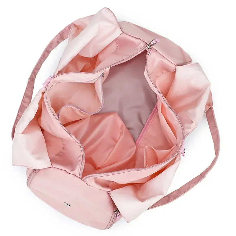 Yoga Mat Bag Dry Wet Separation Sports Shoulder Handbags Women Gym Fitness Training Sac De Sport Swimming Travel Duffle Bags