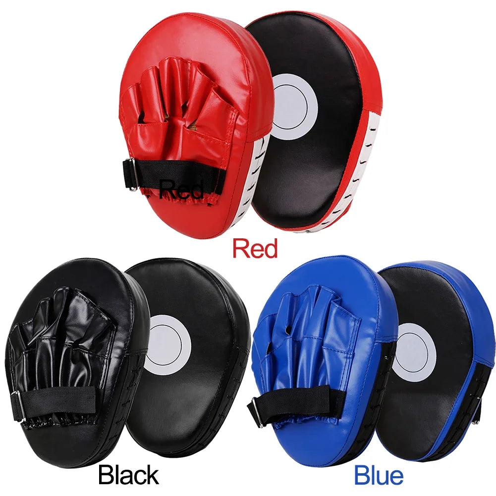 Kick Boxing Gloves Pad PU Leather Punch Target Bag for Adults Kids MMA Karate Muay Thai Free Fight Sanda Training Equipment