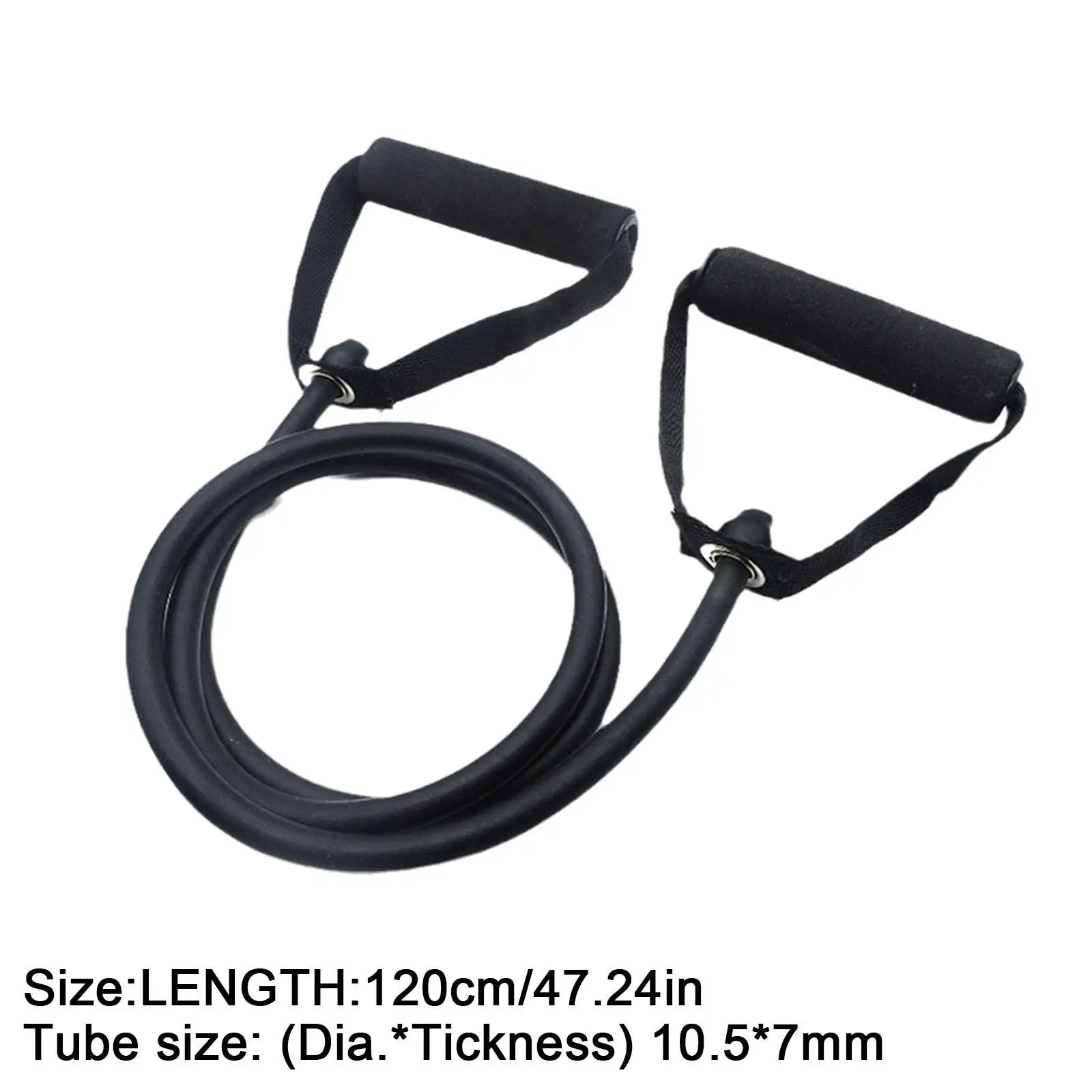 5 Levels Resistance Bands With Handles Yoga Pull Rope Elastic Fitness Exercise Tube Band For Home Workouts Strength Training New