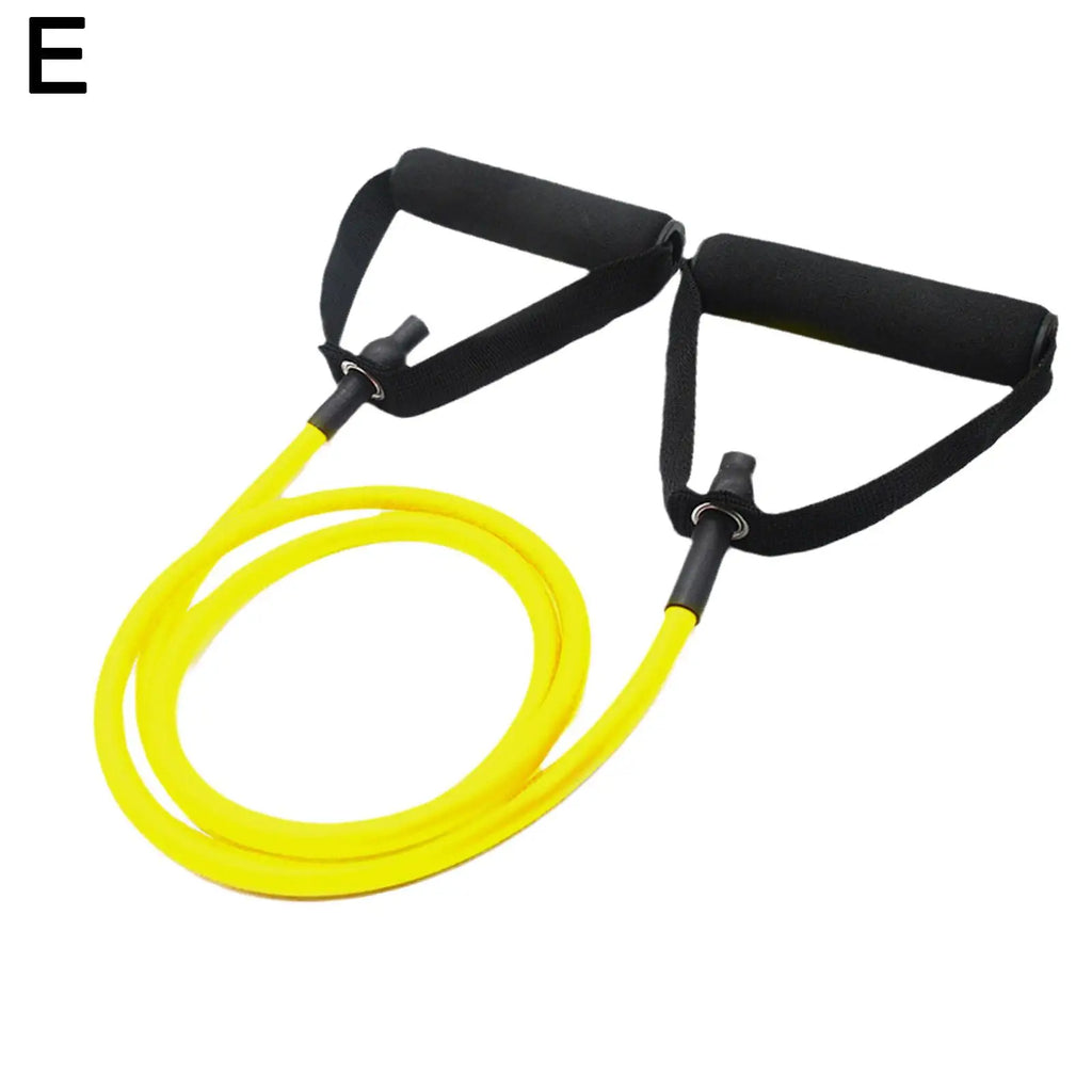 5 Levels Resistance Bands With Handles Yoga Pull Rope Elastic Fitness Exercise Tube Band For Home Workouts Strength Training New
