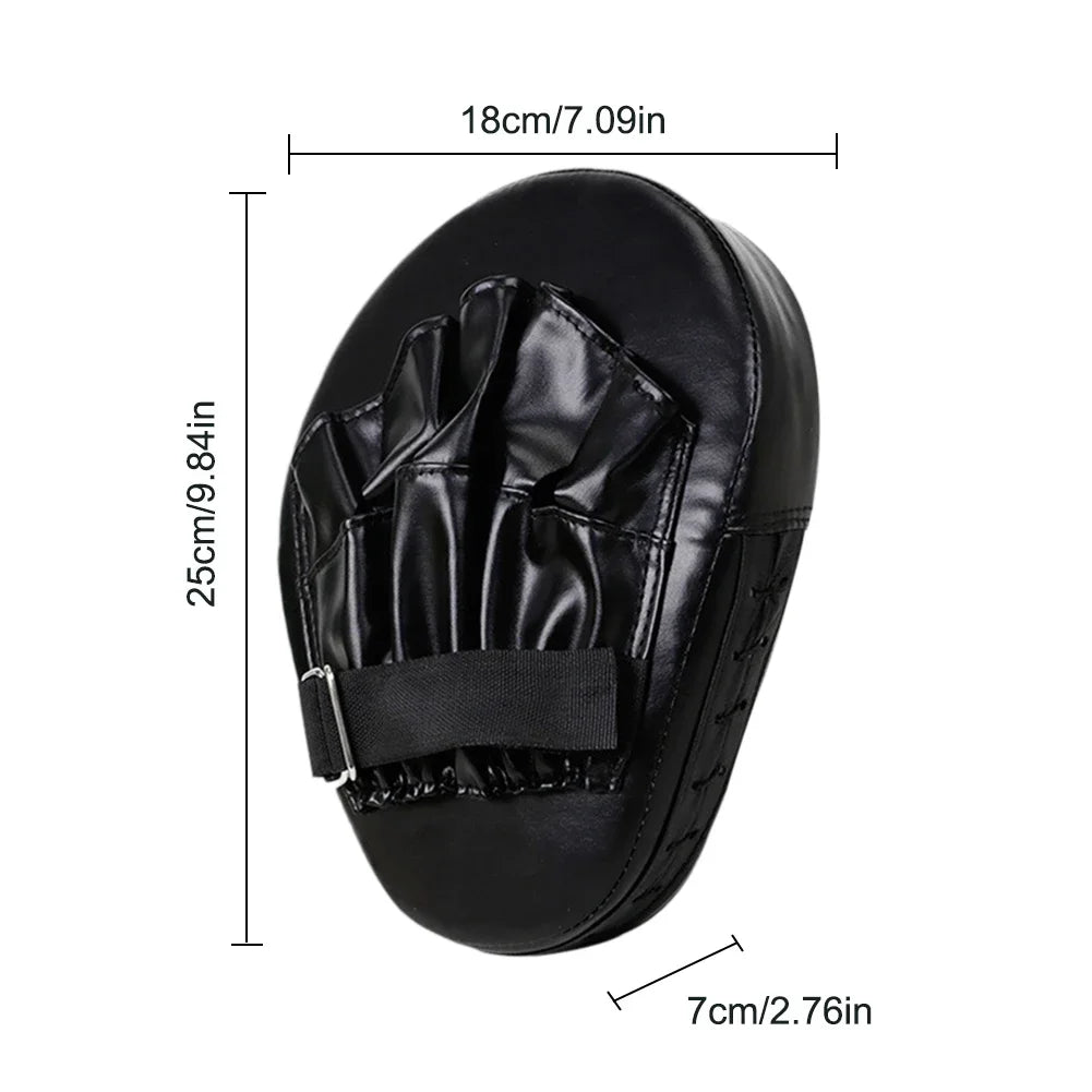 2/1PCS Kick Boxing Gloves Pad Punch Target Bag PU Muay Thai Free Fight Sanda Training Adults Kids Boxing Training Gloves