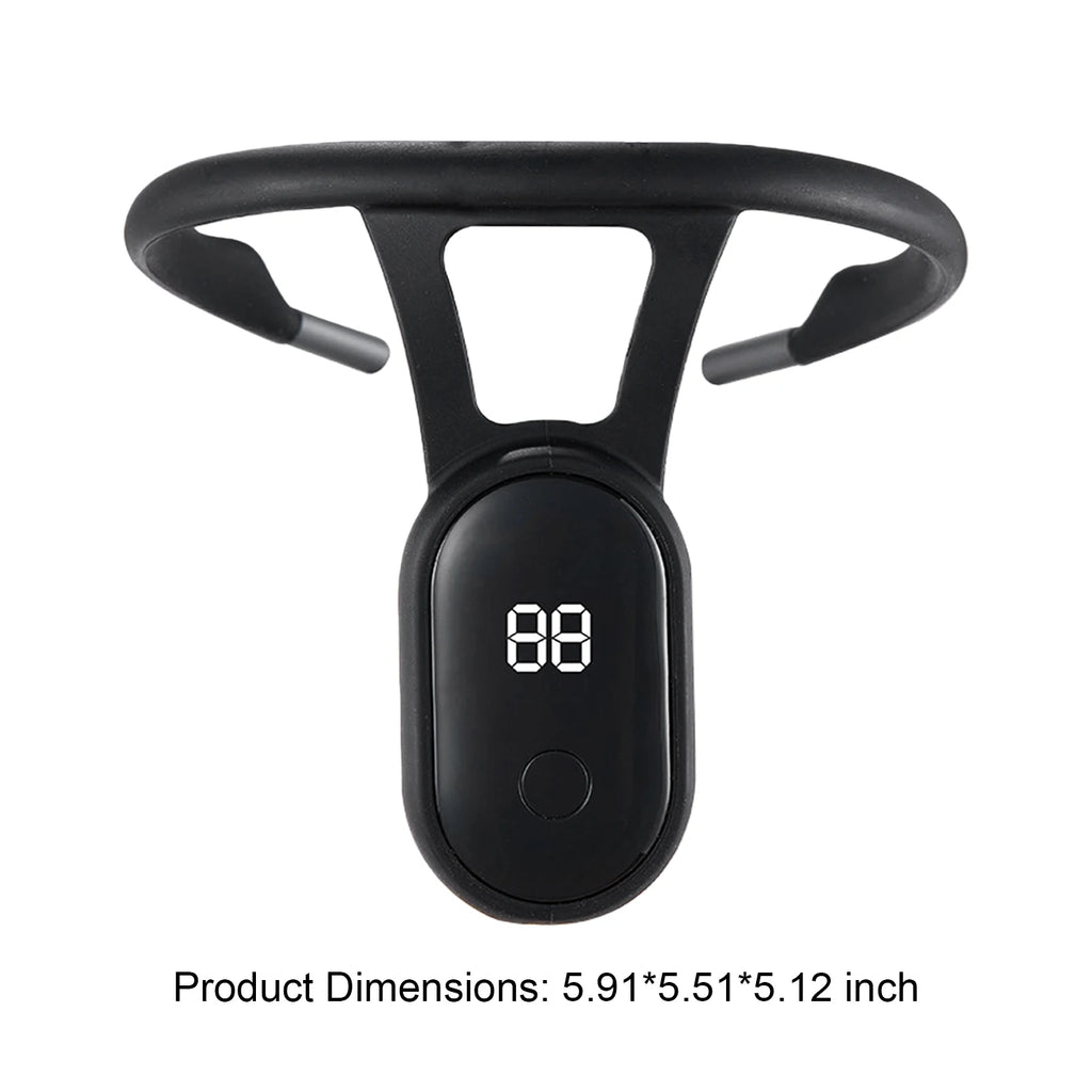 Neck Hump Corrector with Smart Sensor Vibration Reminder Portable Posture Correction Device USB Rechargeable for Men and Women