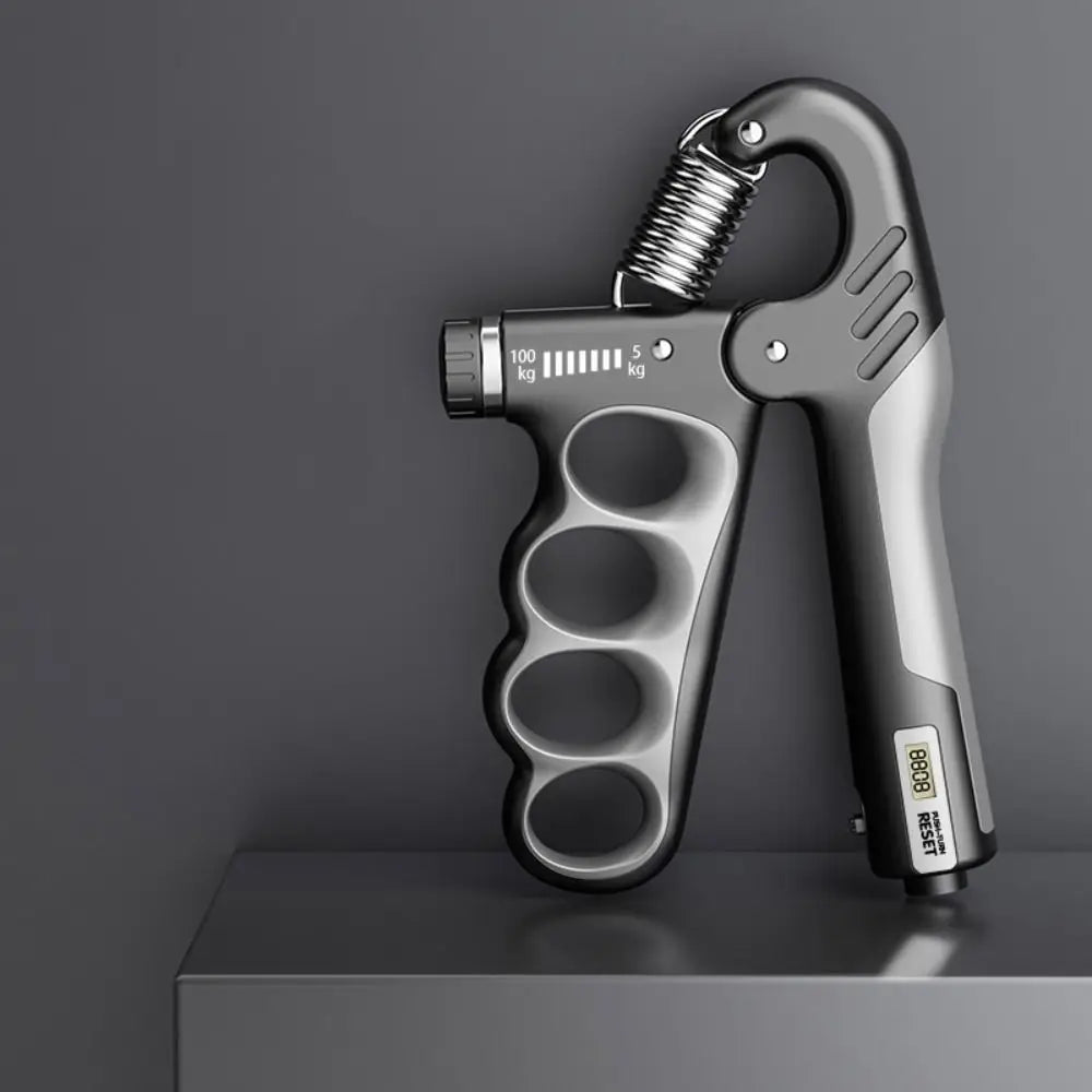 5-100Kg Adjustable Grip Strength Trainer Digital Display Automatic Counting Hand Grip Strengthener Non-Slip Strength Expander