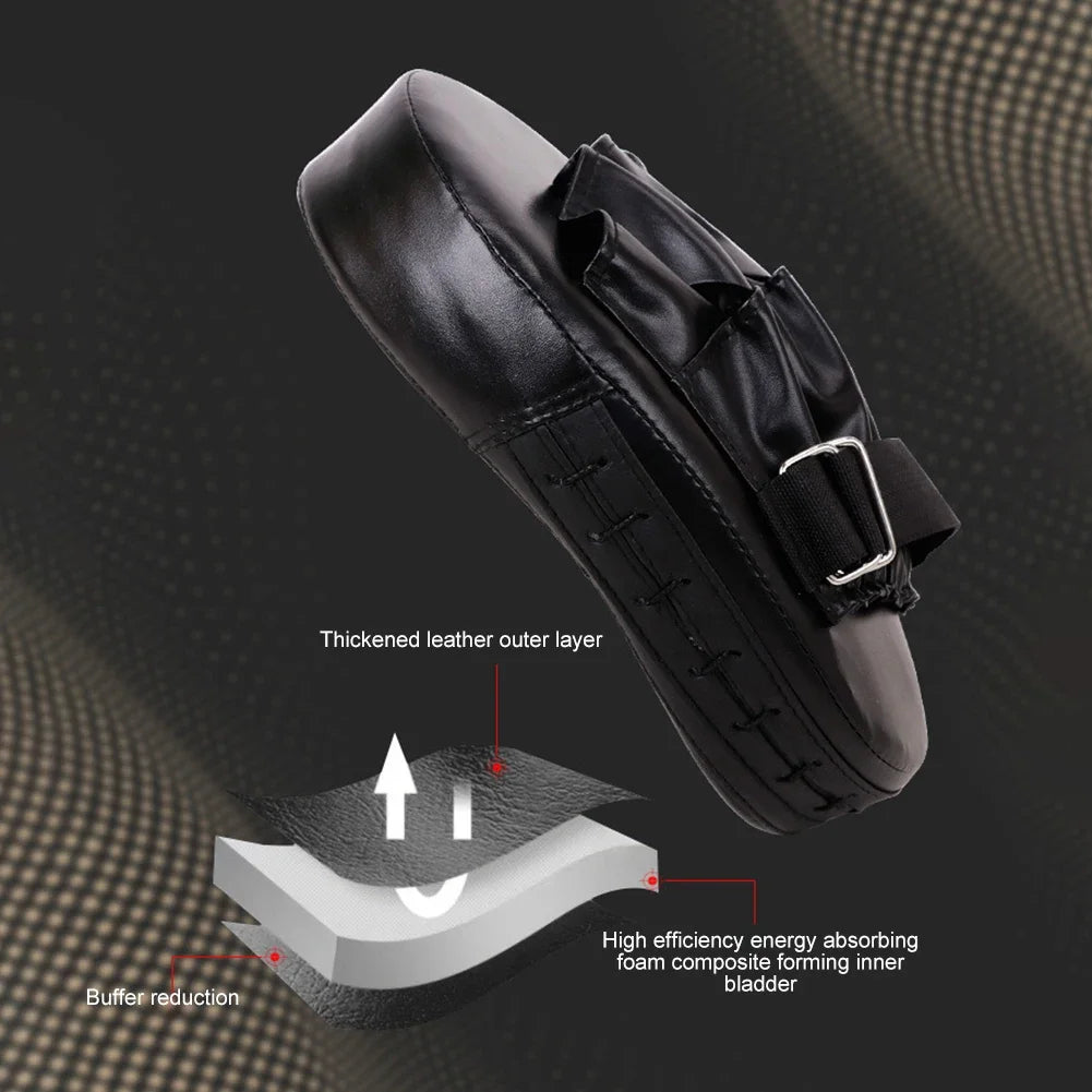 Kick Boxing Gloves Pad PU Leather Punch Target Bag for Adults Kids MMA Karate Muay Thai Free Fight Sanda Training Equipment