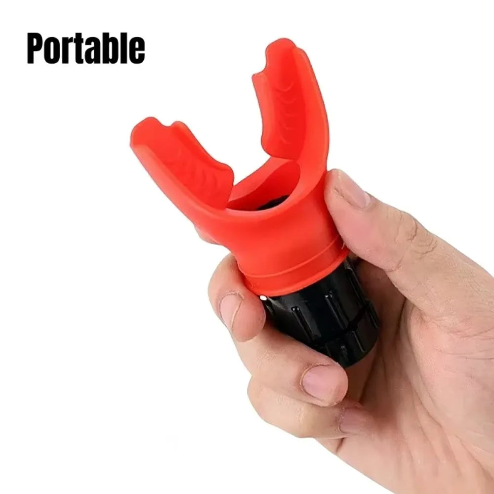 Sports Breathing Trainer - Lung Exercise Device for Fitness & Respiratory Health, Portable Mouthpiece Trainer  Sport Equipment