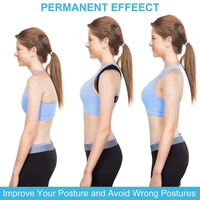 1pc Posture Corrector for Hunchback, Back Support Brace To Improve Sitting Posture, Breathable Unisex Body Shaping Belt